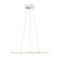 SLV LED Pendant luminaire PANEL 60 DALI LED, round, 42W, 110�, 3000K, 3150lm, white