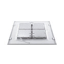 LED Loft-/Indbygningslampe LED PAVONO 600x600, 100�, UGR 16, hvid, 3000K, 3200lm