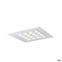 SLV LED Ceiling recessed luminaire LED PAVONO 600x600, 100, UGR 16, white, 4000K, 3350lm