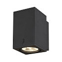 SLV Premium-LED Outdoor Wall luminaire ENOLA SQUARE SINGLE CCT, IP65 IK02, M-size, 10W 3000 / 4000K 720 / 820lm 38�, CRi>90