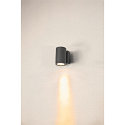SLV Premium-LED Outdoor Wall luminaire ENOLA ROUND SINGLE CCT, IP65 IK02, M-size, 10W 3000 / 4000K 720 / 820lm 38�, CRi>90