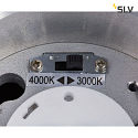 SLV Premium-LED Udendrs Vglampe ENOLA ROUND CCT, IP65 IK02, S version, 9W 3000/4000K 510/580lm 38, CRi>90, antracit