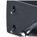 Wall luminaire QUADRASS SPOT Indoor, E27, with LED Spot 2W, 3000K, 200lm, black