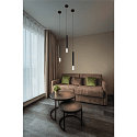 SLV LED Pendant luminaire HELIA AMBIENT 35 Indoor, 9W, 3000K, 425lm, black, without rosette