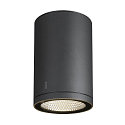 SLV Premium-LED Udend�rs V�glampe ENOLA ROUND CCT, IP65 IK02, L version, 35W 3000/4000K 2500/2800lm 38, CRi>90, antracit