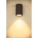 SLV Premium-LED Udend�rs V�glampe ENOLA ROUND CCT, IP65 IK02, L version, 35W 3000/4000K 2500/2800lm 38, CRi>90, antracit