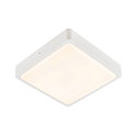 SLV LED V�g-/Loftlampe AINOS SQUARE Outdoor, 17W, 1300lm, CCT switch 3000/4000K, hvid