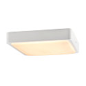 SLV LED V�g-/Loftlampe AINOS SQUARE Outdoor, 17W, 1300lm, CCT switch 3000/4000K, hvid