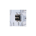 SLV LED V�g-/Loftlampe AINOS SQUARE Outdoor, 17W, 1300lm, CCT switch 3000/4000K, hvid