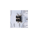SLV LED V�g-/Loftlampe AINOS SQUARE Outdoor, 17W, 1300lm, CCT switch 3000/4000K, antracit