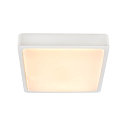 LED V�g-/Loftlampe AINOS SQUARE SENSOR Outdoor, 18W, 1300lm, CCT switch 3000/4000K, hvid