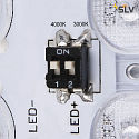 LED Vg-/Loftlampe AINOS SQUARE SENSOR Outdoor, 18W, 1300lm, CCT switch 3000/4000K, hvid