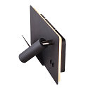 SLV LED Wall luminaire SOMNILA SPOT Indoor, 13W, 3000K, Spot 65lm,  incl. USB port, Spot left, black, back light 370lm