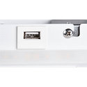 SLV LED V�glampe SOMNILA SPOT Indoor, 13W, 3000K, Spot 65lm,  inkl. USB port, Spot venstre, hvid, baggrundslys 646lm