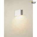SLV LED Wall luminaire QUAD FRAME 19 Indoor, 11W, 540/640lm, TRIAC, CCT switch 2700/3000K, white