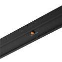 SLV LED Pendel NOYA PD PHASE, CCT switch, 2700/3000K, 1861/2025lm, IP20, sort