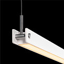 SLV LED Pendel NOYA PD PHASE, CCT switch, 2700/3000K, 1861/2025lm, IP20, hvid