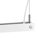 SLV LED Pendel NOYA PD PHASE, CCT switch, 2700/3000K, 1861/2025lm, IP20, hvid
