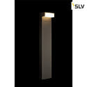 LED Udendrslampe L-LINE OUT FL Pole LED Standerlampe, vandret, CCT switch, 3000/4000K, 490/530lm, IP65, antracit, 50cm
