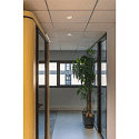 SLV LED Loftindbygningslampe NUMINOS DL M, 2700K, IP20, drejelig / svingbar, 40�, 1600lm, UGR 19, hvid/hvid