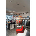 SLV LED Ceiling recessed luminaire NUMINOS DL L, 3000K, IP20, rotatable / pivotable, 40�, 2150lm, UGR 21, black/black