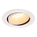 LED Ceiling recessed luminaire NUMINOS DL XL, 3000K, IP20, rotatable / pivotable, 40�, 3550lm, UGR 18, white/white