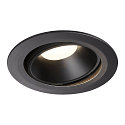 LED Loftindbygningslampe NUMINOS DL XL, 4000K, IP20, drejelig / svingbar, 40�, 3600lm, UGR 21, sort/sort