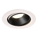 LED Loftindbygningslampe NUMINOS DL XL, 4000K, IP20, drejelig / svingbar, 55�, 3600lm, UGR 23, hvid/sort