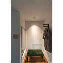 SLV LED Loftindbygningslampe NUMINOS DL S, 3000K, IP20, 40�, 690lm, UGR 18, sort/sort