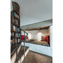 SLV LED Loftindbygningslampe NUMINOS DL S, 3000K, IP20, 40�, 730lm, UGR 18, hvid/hvid