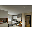 SLV LED Loftindbygningslampe NUMINOS DL S, 3000K, IP20, 40�, 730lm, UGR 18, hvid/hvid