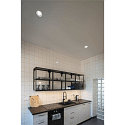 SLV LED Loftindbygningslampe NUMINOS DL S, 4000K, IP20, 20�, 790lm, UGR 19, hvid/hvid