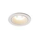LED Ceiling recessed luminaire NUMINOS DL S, 4000K, IP20, 40�, 790lm, UGR 18, white/white