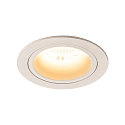 LED Ceiling recessed luminaire NUMINOS DL M, 3000K, IP20, 55�, 1600lm, UGR 21, white/white