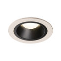 LED Loftindbygningslampe NUMINOS DL M, 4000K, IP20, 20�, 1600lm, UGR 19, hvid/sort