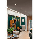 SLV LED Loftindbygningslampe NUMINOS DL L, 3000K, IP20, 55�, 2150lm, UGR 23, sort/sort