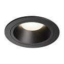 LED Loftindbygningslampe NUMINOS DL L, 4000K, IP20, 55�, 2350lm, UGR 23, sort/sort