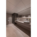 SLV LED Loftindbygningslampe NUMINOS DL L, 4000K, IP20, 55�, 2350lm, UGR 23, sort/sort