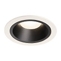 LED Loftindbygningslampe NUMINOS DL L, 4000K, IP20, 40�, 2350lm, UGR 21, hvid/sort