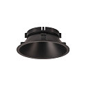 SLV LED Loftindbygningslampe NUMINOS DL XL, 3000K, IP20, 40�, 3300lm, UGR 21, sort/sort