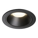 LED Loftindbygningslampe NUMINOS DL XL, 4000K, IP20, 20�, 3600lm, UGR 21, sort/sort