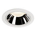 LED Loftindbygningslampe NUMINOS DL XL, 4000K, IP20, 55�, 3750lm, UGR 19, hvid/chrom