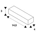SLV LED konverter, 28-40W, 1000mA, PHASE, IP20