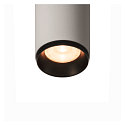 SLV LED 3-Phase luminaire NUMINOS PHASE S, 2700K, 36�, 985lm, white/black