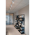 SLV LED 3-Phase luminaire NUMINOS PHASE S, 3000K, 36�, 1020lm, white/black
