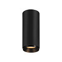 LED Ceiling luminaire NUMINOS CL PHASE S, 2700K, 24�, 985lm, black/black