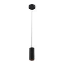 LED Pendant luminaire NUMINOS PD PHASE S, 2700K, 24�, 980lm, black/black