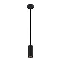 LED Pendant luminaire NUMINOS PD DALI S, 4000K, 60�, 1100lm, black/black