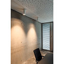 SLV LED Ceiling luminaire NUMINOS CL DALI M, 3000K, 36�, 1950lm, white/black