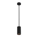 LED Pendant luminaire NUMINOS PD DALI M, 3000K, 24�, 1955lm, black/black